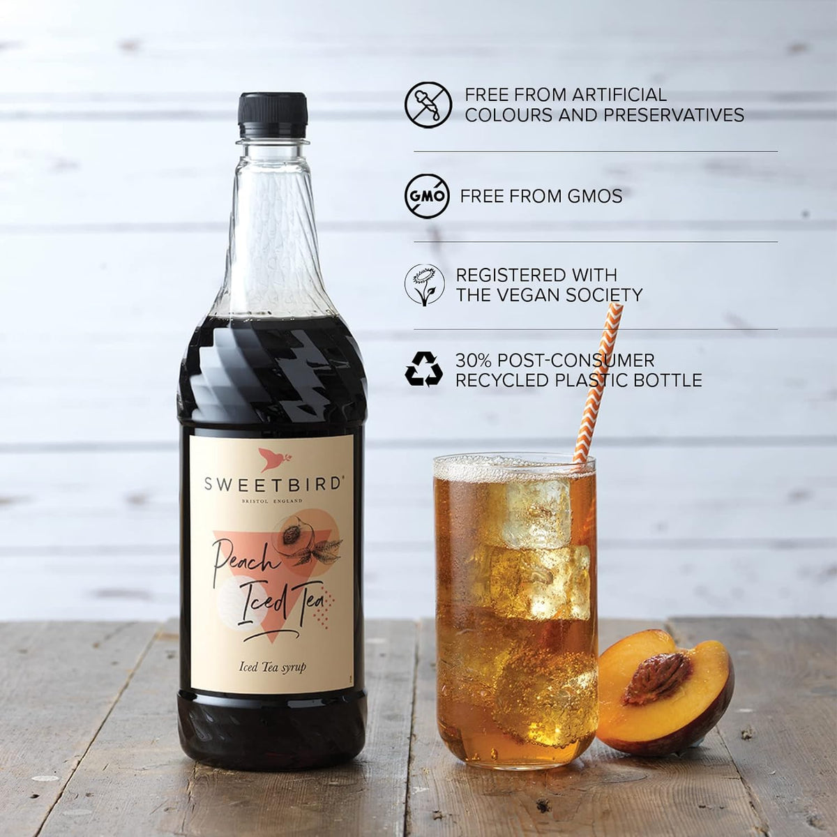 Sweetbird Raspberry & Pomegranate Lemonade Syrup 1L - Vegan Friendly Raspberry Raspberry Pomegranate 1 L Pack Of 1