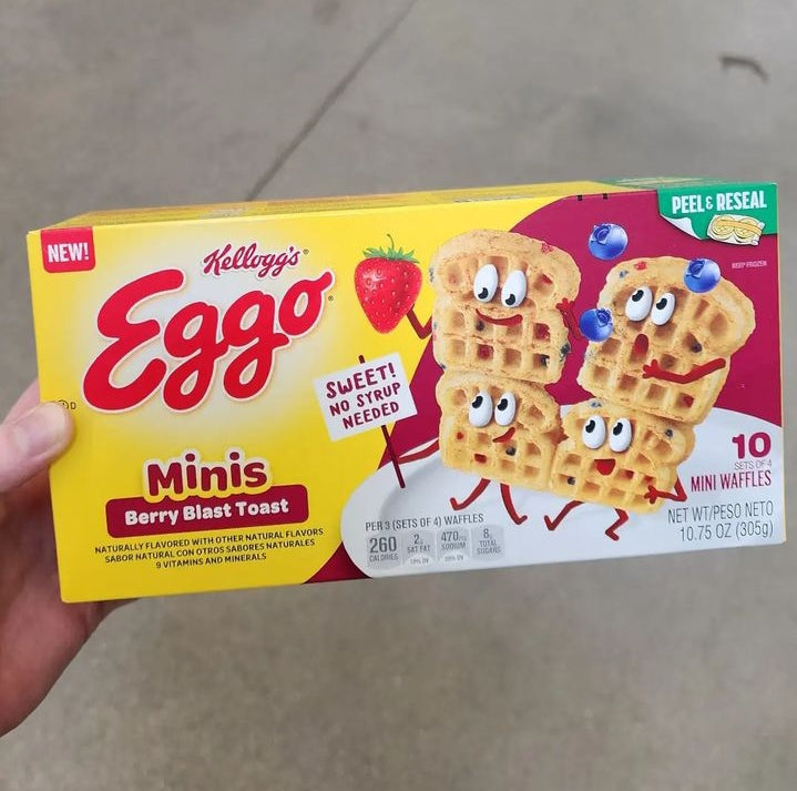 Kellogg’s Eggo Minis Berry Blast Toast