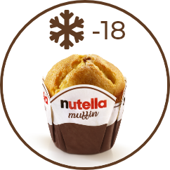 Nutella Frozen Muffins 8 Cups