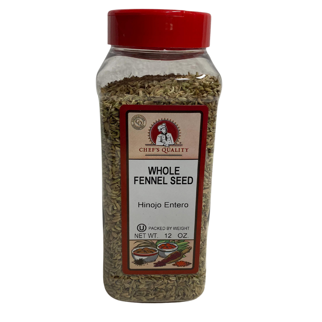 Chef's Quality - Whole Fennel Seed - 12 oz