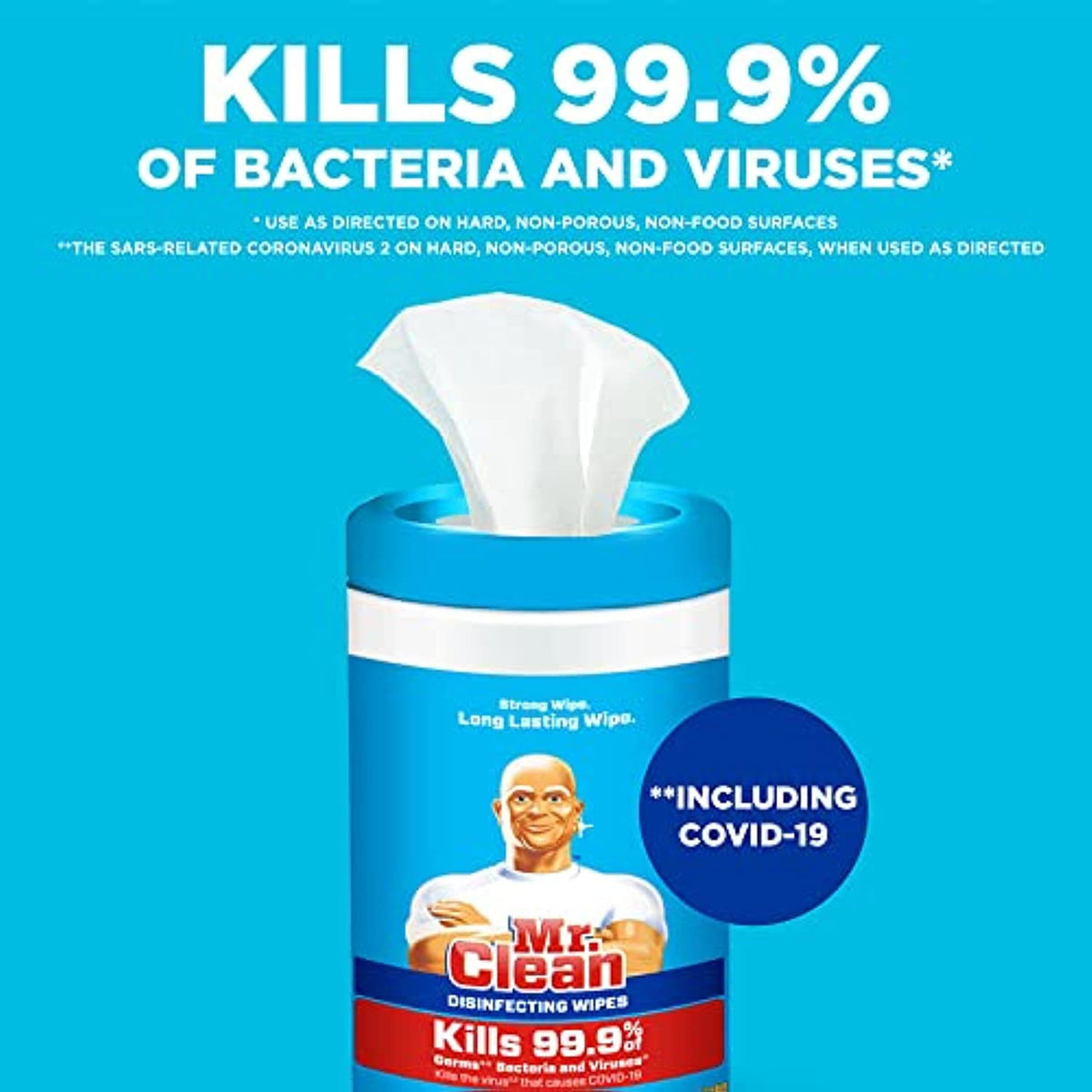 Mr. Clean Disinfecting Wipes, Citrus Scent, 75 Count – Snacks jo